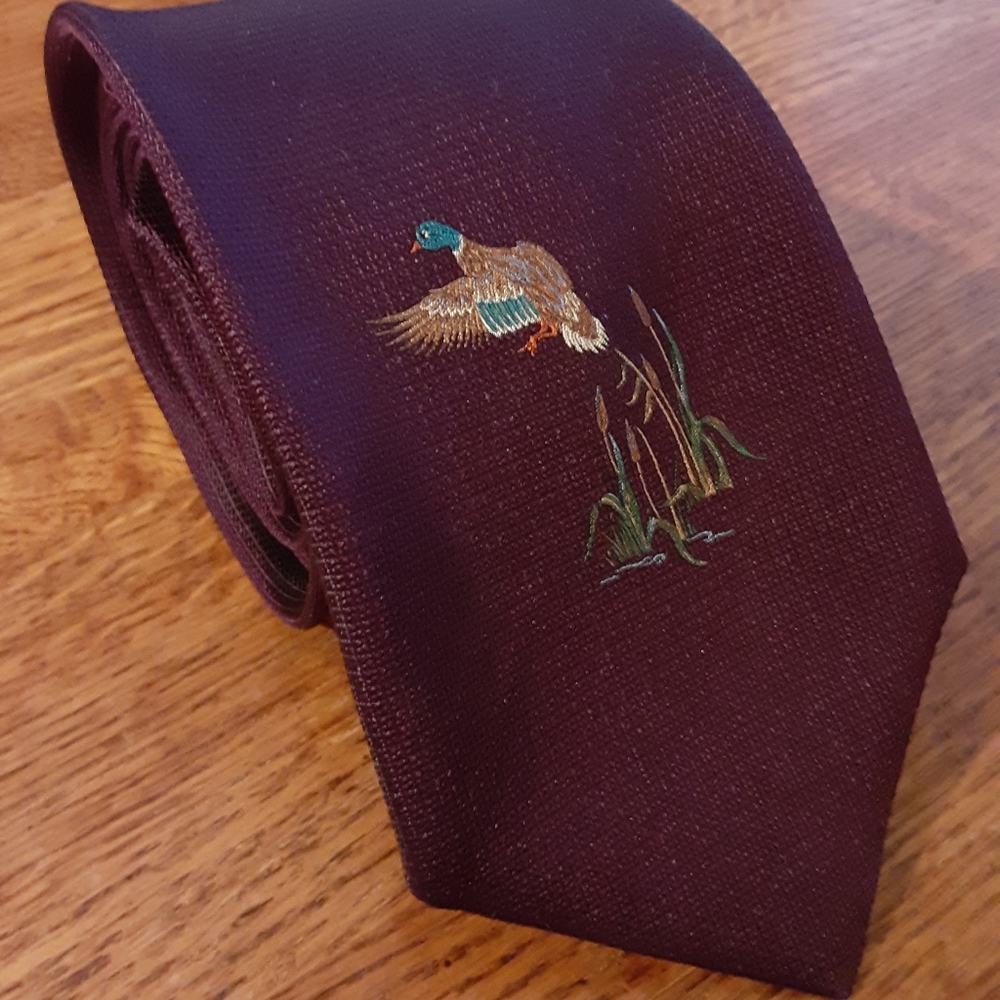 Nordstrom purple silk tie